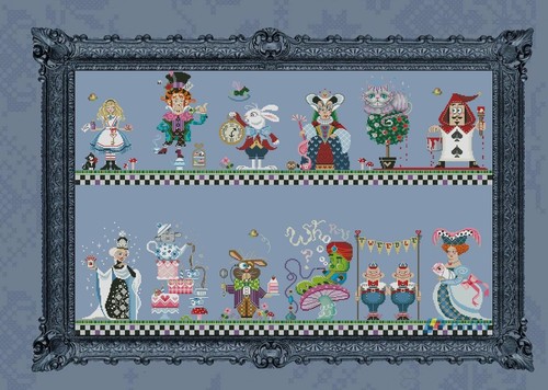 Set cross stitch - 12,