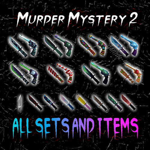 Murder mystery set - murder, e