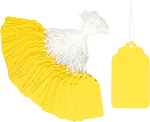 Cartellini prezzi gialli - , con