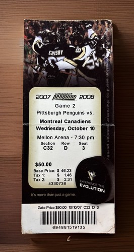 Carey price biglietto gioco - carey,