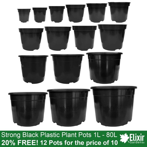 Pentole plastica nera 12 - pentole, |