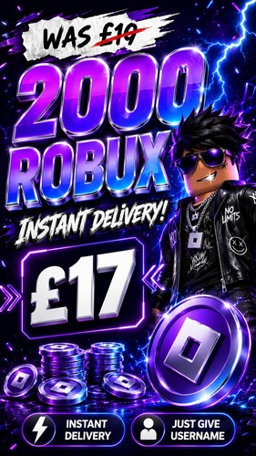 Robux 2000 istantaneo - istantaneo., prezzo
