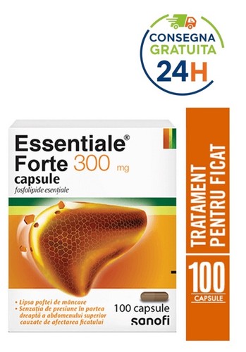 Essentiale forte 300mg 100 - forte,,