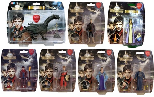 Merlin action figures - action, set